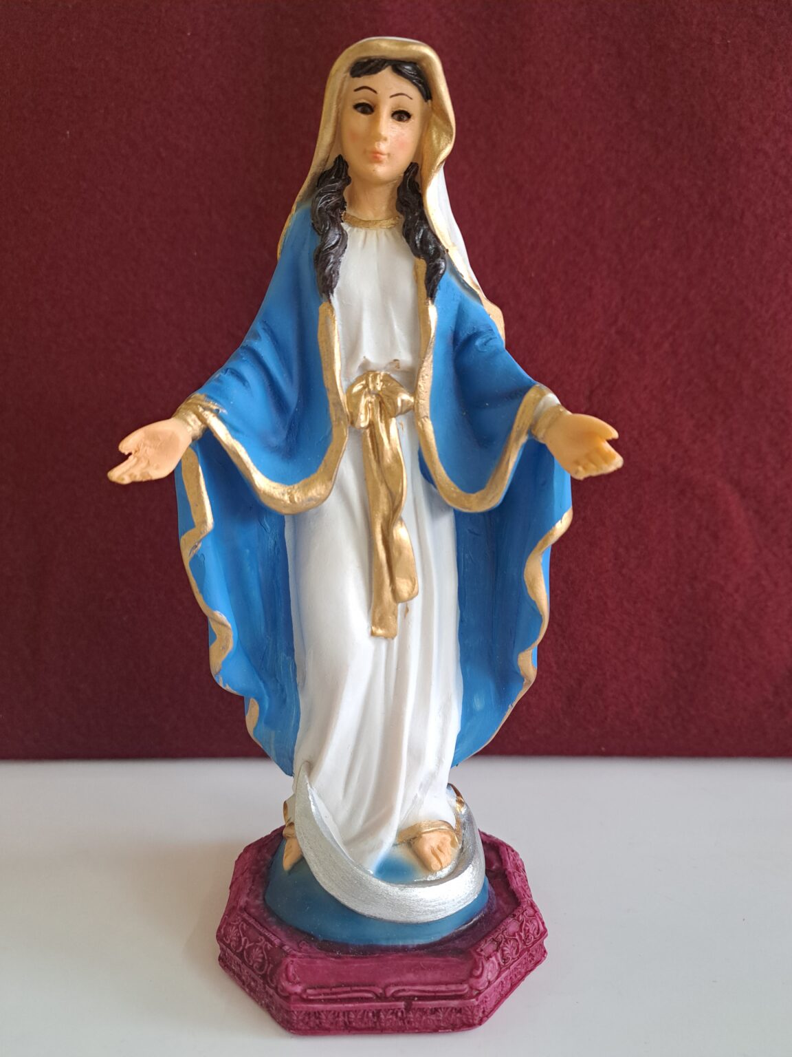 Virgen María bulto 20 cm
