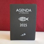 Agenda litúrgica 2025 negra (bolsillo)