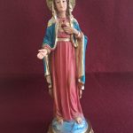 Virgen Corazón de María bulto 30 cm