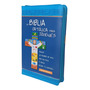 Biblia Católica para Jóvenes (azul con uñeros y cremallera)
