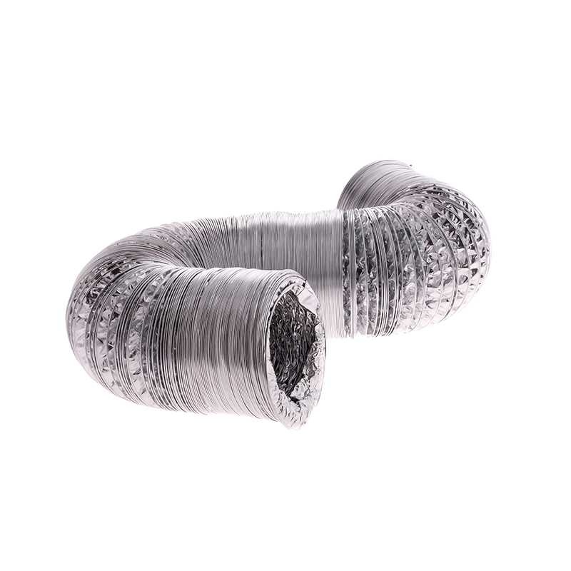 DUCTO FLEXIBLE ALUMINIO PARA SECADORA 4 PULGADAS 7.60 MTS.