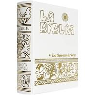 Biblia Latinoamérica Bolsillo Blanca (letra pequeña)