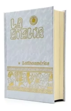 Biblia Latinoamérica Bolsillo Nacarada (letra pequeña)