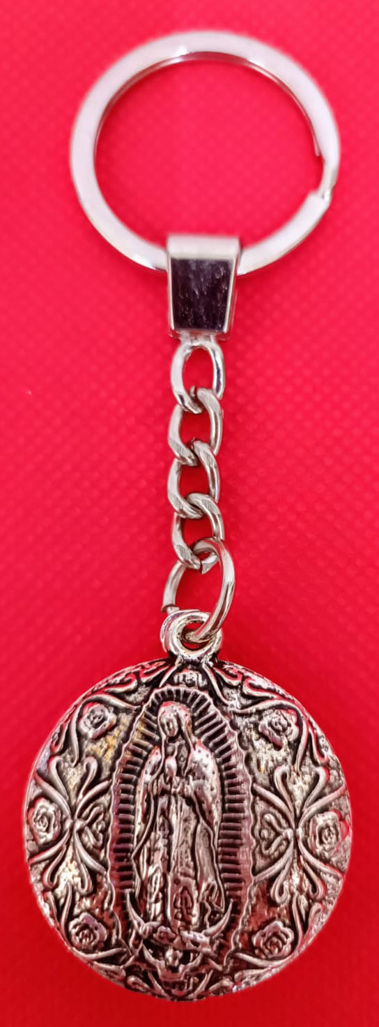 Llavero Ovalado Virgen de Guadalupe