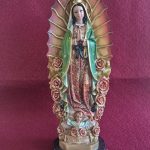 Virgen de Guadalupe bulto 30 cm