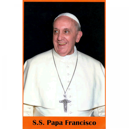 Tarjeta postal Su Santidad Papa Francisco